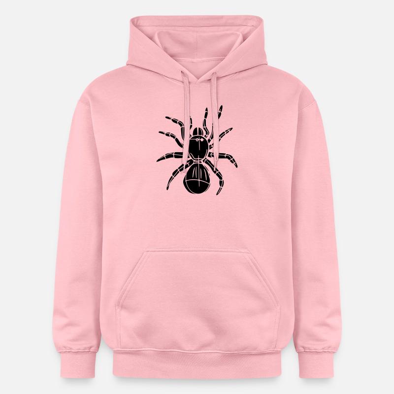 spider - Sweat à capuche Softstyle® Gildan Unisexe - rose clair