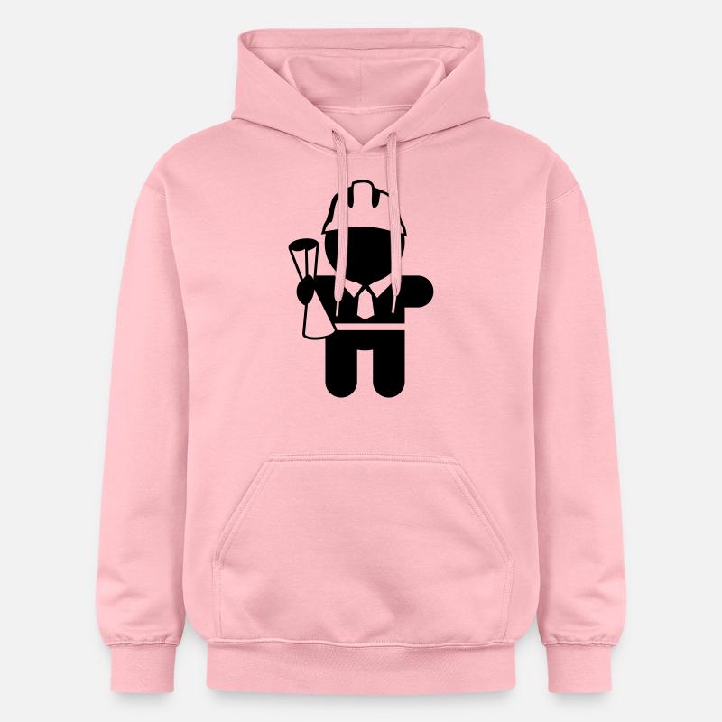 Menschen & Berufe: der Ingenieur - Sweat à capuche Softstyle® Gildan Unisexe - rose clair