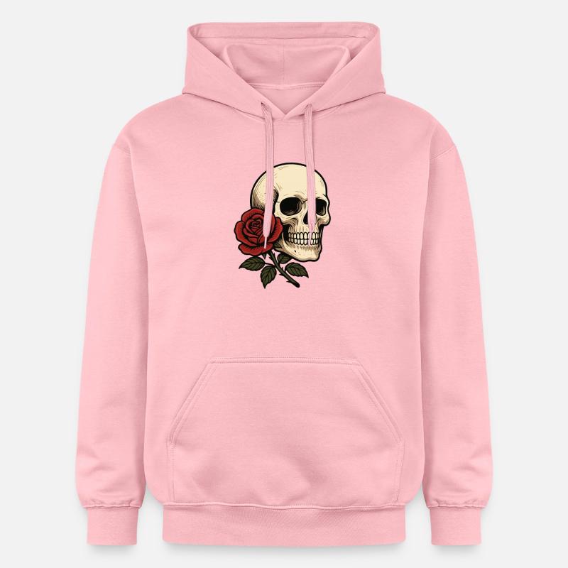C637EAAF CC29 487D 8D5E 98DD5577F225 - Sweat à capuche Softstyle® Gildan Unisexe - rose clair