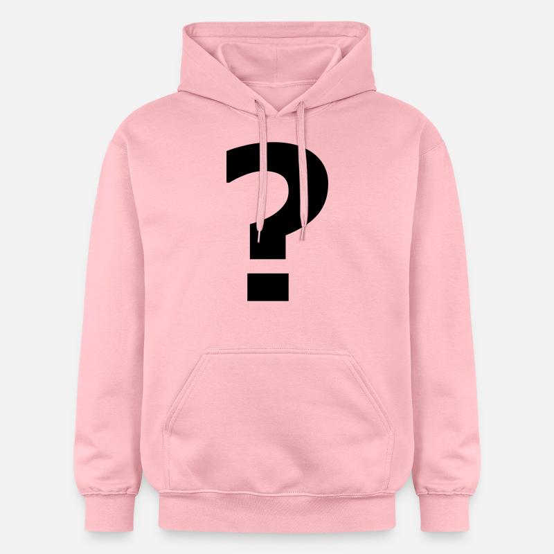 fragezeichen - Sweat à capuche Softstyle® Gildan Unisexe - rose clair