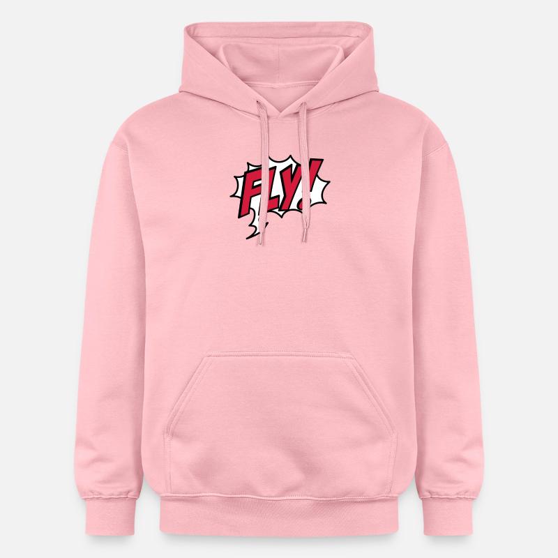 Voler - Sweat à capuche Softstyle® Gildan Unisexe - rose clair