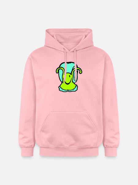 snail shell snail slug cute sweet - Gildan Unisex Softstyle® Midweight Hoodie - light pink