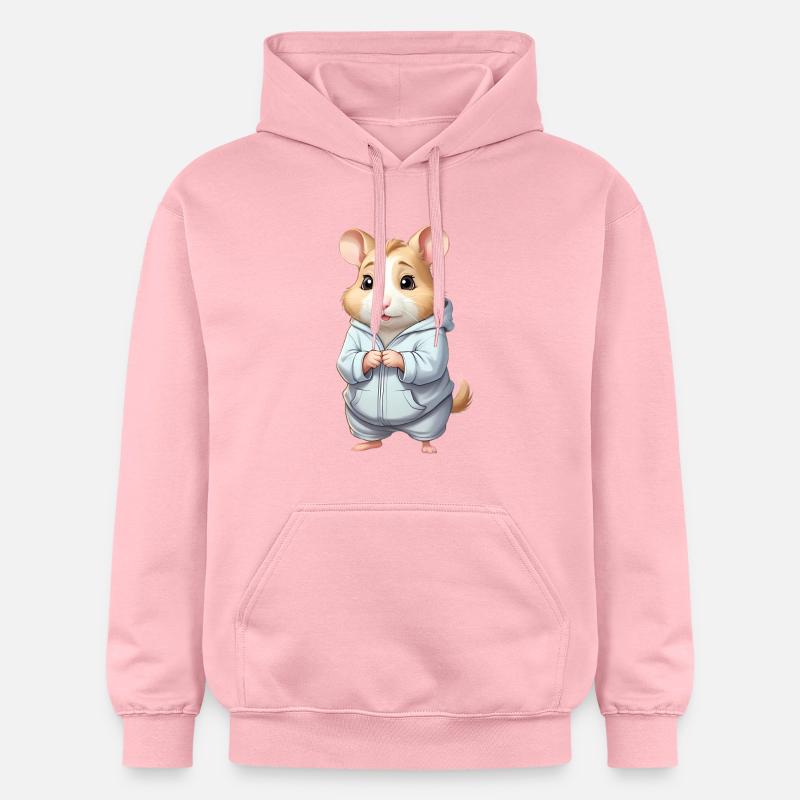 Cuddly Hero Hamster Pull à capuche - Sweat à capuche Softstyle® Gildan Unisexe - rose clair