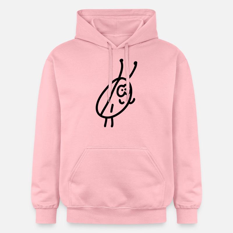 Cockroach - cafard - Line - Sweat à capuche Softstyle® Gildan Unisexe - rose clair