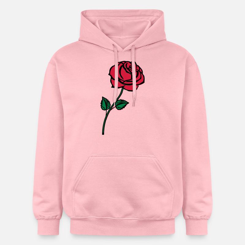 rose_002 - Sweat à capuche Softstyle® Gildan Unisexe - rose clair