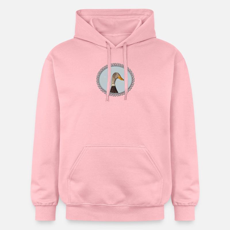 Cour dans le cadre - Sweat à capuche Softstyle® Gildan Unisexe - rose clair