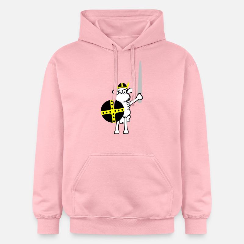 wikinger3 - Sweat à capuche Softstyle® Gildan Unisexe - rose clair