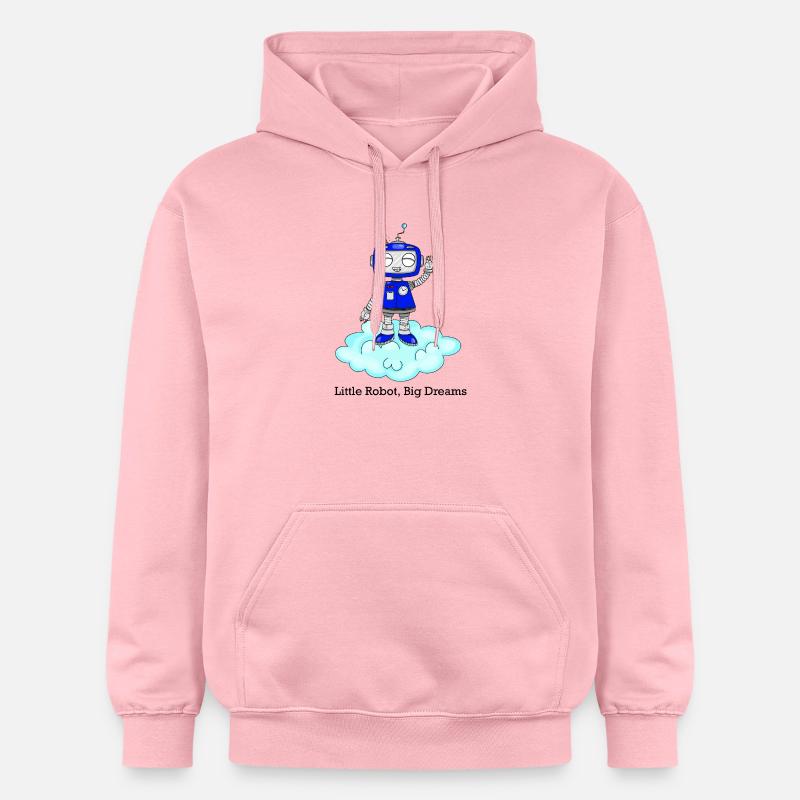 Robo mignon sur le cloud - Sweat à capuche Softstyle® Gildan Unisexe - rose clair