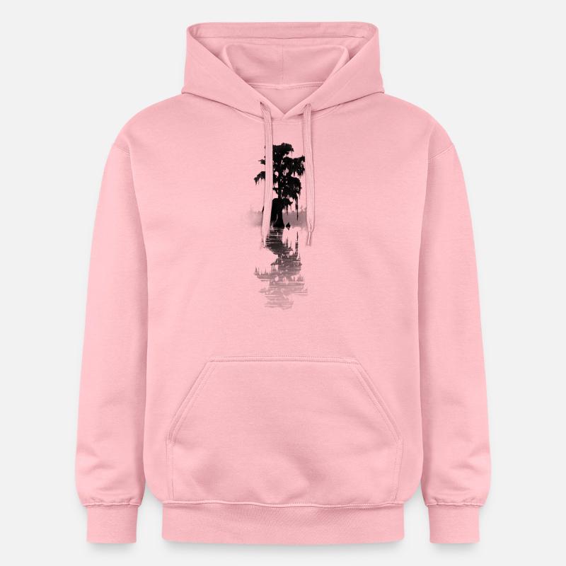 bald cypress - Sweat à capuche Softstyle® Gildan Unisexe - rose clair