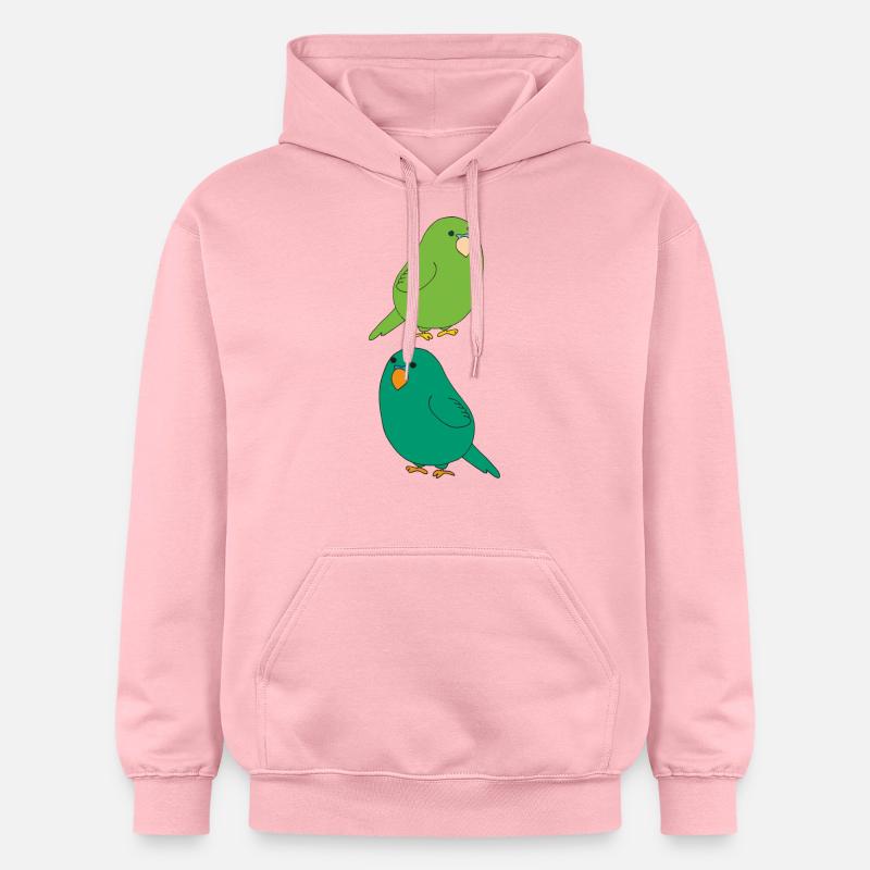 Perruche 2fold - Sweat à capuche Softstyle® Gildan Unisexe - rose clair