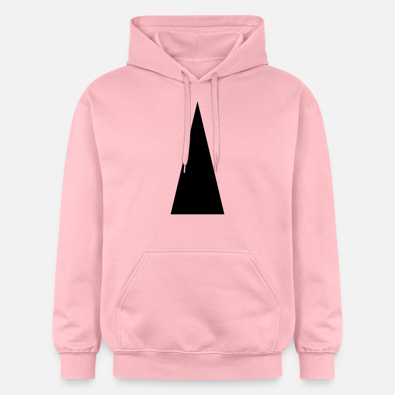 triangle - Sweat à capuche Softstyle® Gildan Unisexe - rose clair