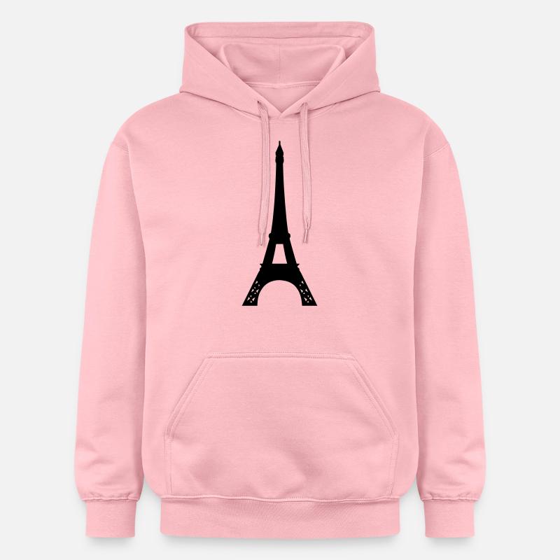 tour eiffel - Sweat à capuche Softstyle® Gildan Unisexe - rose clair