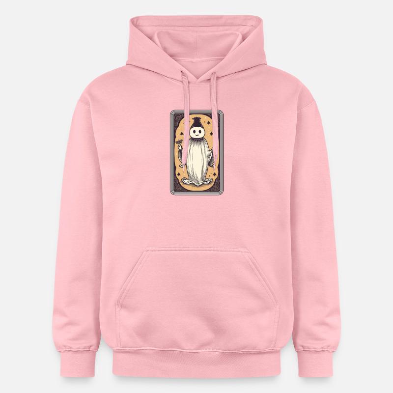 Carte de Tarot Happy Mind - Sweat à capuche Softstyle® Gildan Unisexe - rose clair