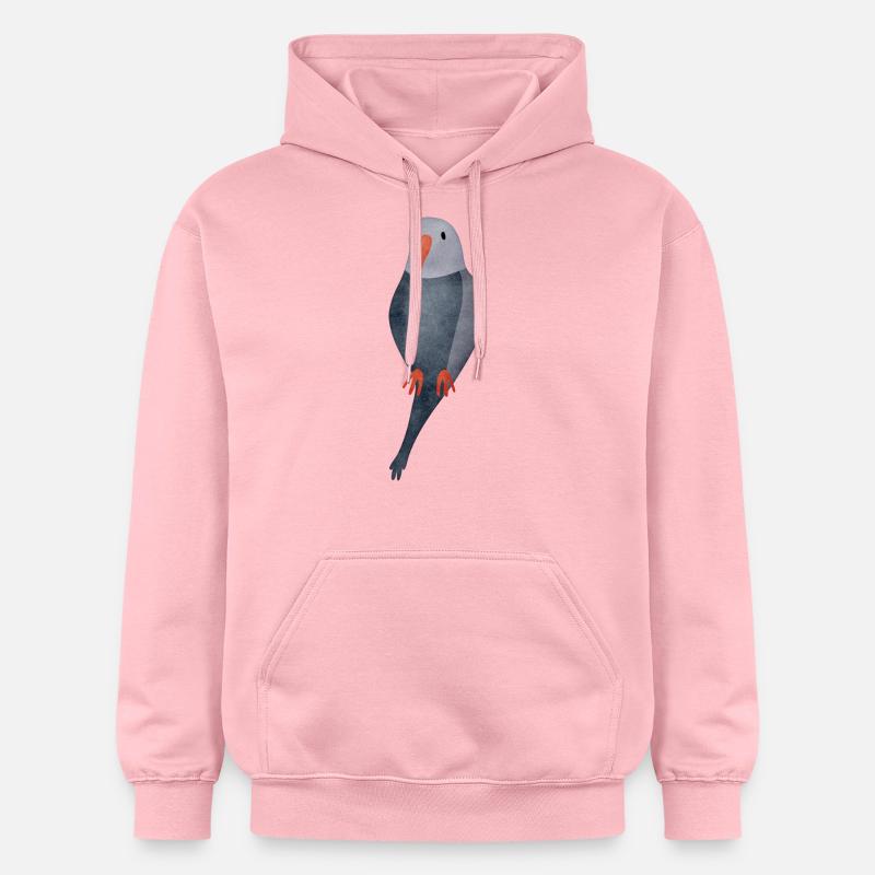 perruche - Sweat à capuche Softstyle® Gildan Unisexe - rose clair