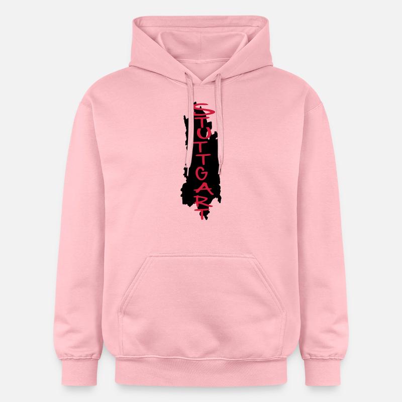 Stuttgart - Sweat à capuche Softstyle® Gildan Unisexe - rose clair