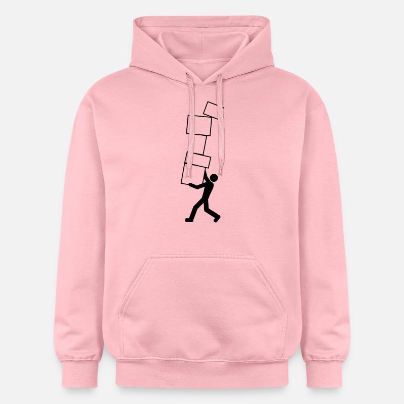 removal - Sweat à capuche Softstyle® Gildan Unisexe - rose clair