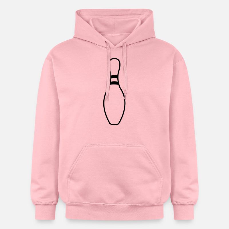 bowling pin 1clr - Sweat à capuche Softstyle® Gildan Unisexe - rose clair