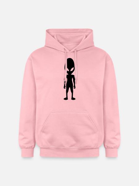 alien_1 - Gildan Unisex Softstyle® Midweight Hoodie - Hellrosa