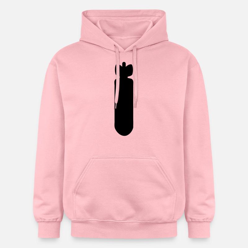 bide - Sweat à capuche Softstyle® Gildan Unisexe - rose clair