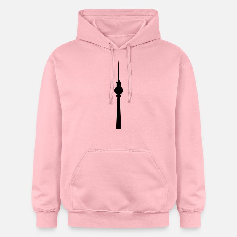 fernsehturm_2 - Sweat à capuche Softstyle® Gildan Unisexe - rose clair