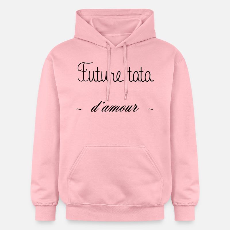 FUTURE TATA D AMOUR - Sweat à capuche Softstyle® Gildan Unisexe - rose clair