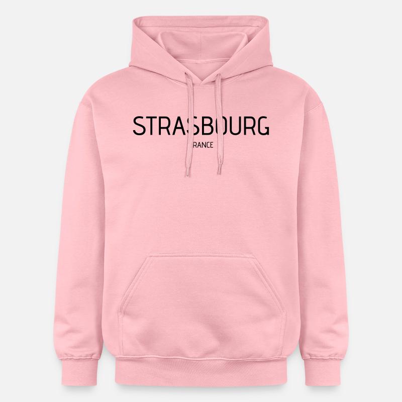 Strasbourg - Sweat à capuche Softstyle® Gildan Unisexe - rose clair