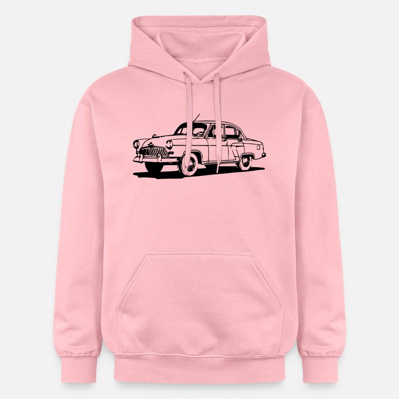 molumen-GAZ-21-2 - Sweat à capuche Softstyle® Gildan Unisexe - rose clair