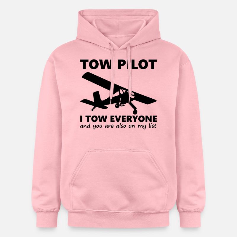 tow pilot - Sweat à capuche Softstyle® Gildan Unisexe - rose clair