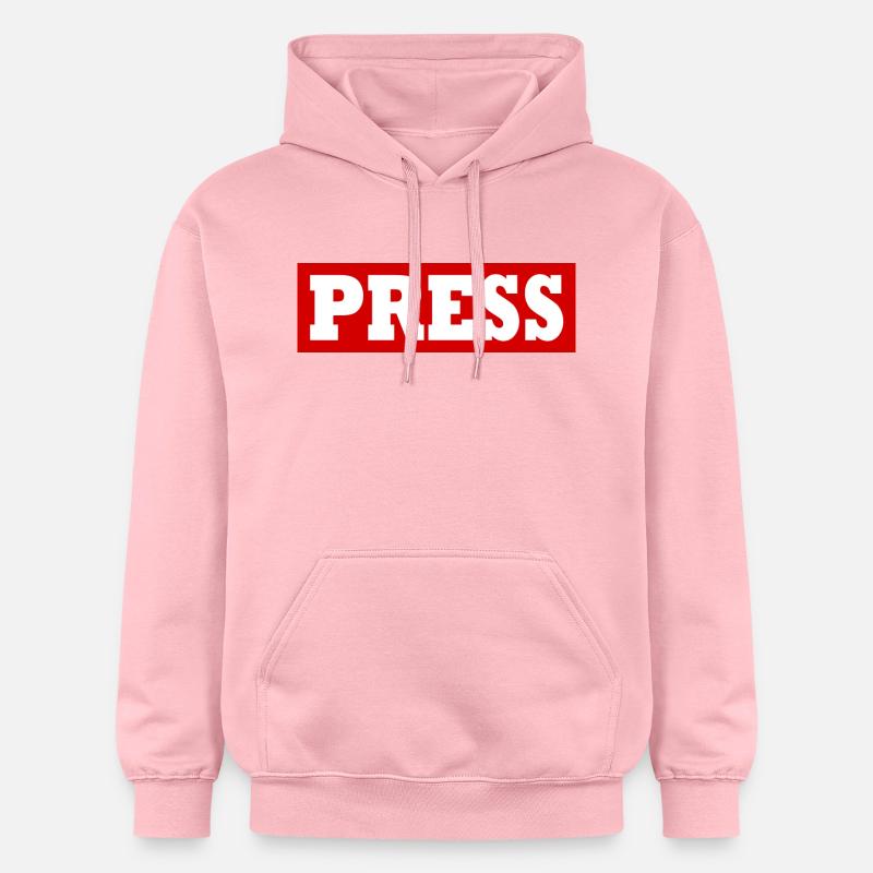 Press - Sweat à capuche Softstyle® Gildan Unisexe - rose clair