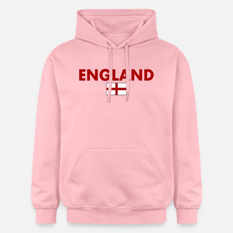 angleterre - Sweat à capuche Softstyle® Gildan Unisexe - rose clair
