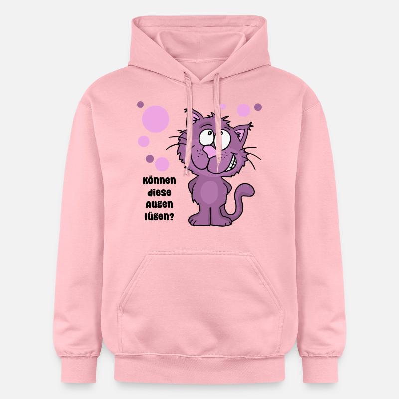 Ces yeux peuvent-ils mentir ? - Sweat à capuche Softstyle® Gildan Unisexe - rose clair