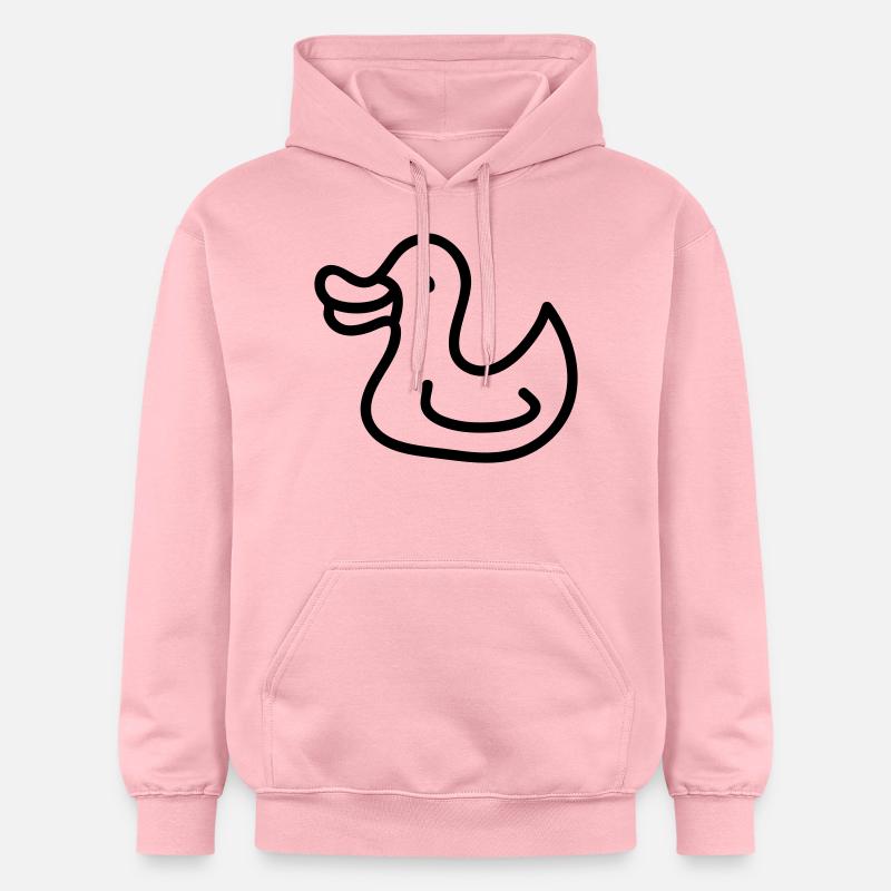 Duck - canard - Line - Sweat à capuche Softstyle® Gildan Unisexe - rose clair