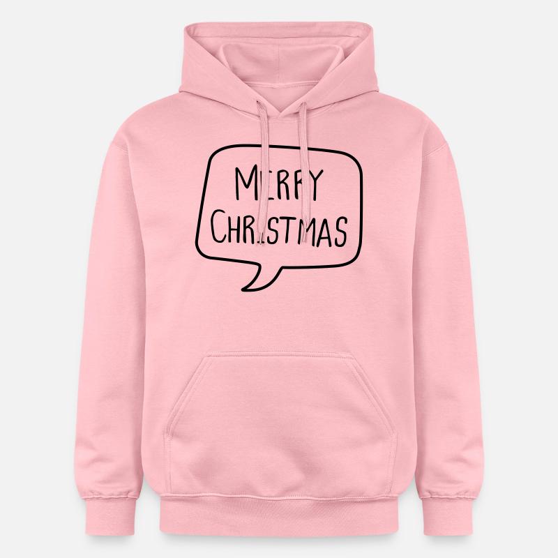 JOYEUX NOEL - Sweat à capuche Softstyle® Gildan Unisexe - rose clair