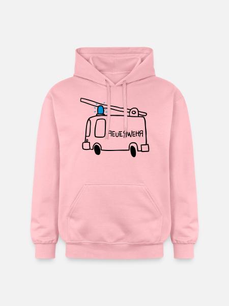 Fire - Gildan Unisex Softstyle® Midweight Hoodie - light pink