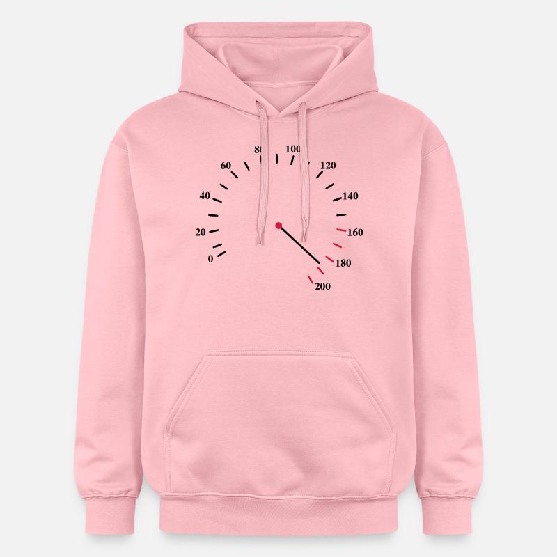 Speedo rapide - Sweat à capuche Softstyle® Gildan Unisexe - rose clair