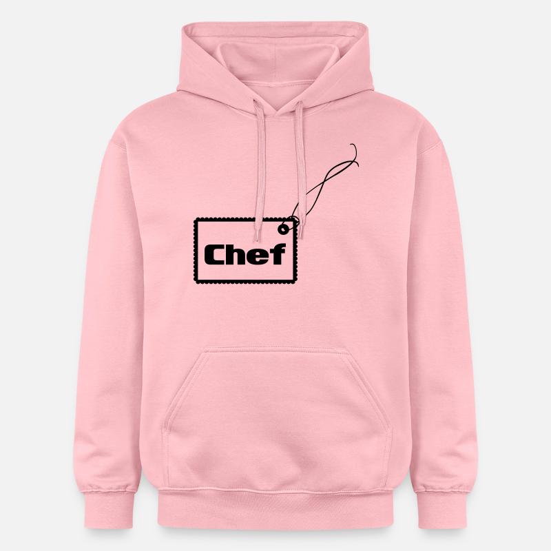 Adeptes chef - Sweat à capuche Softstyle® Gildan Unisexe - rose clair