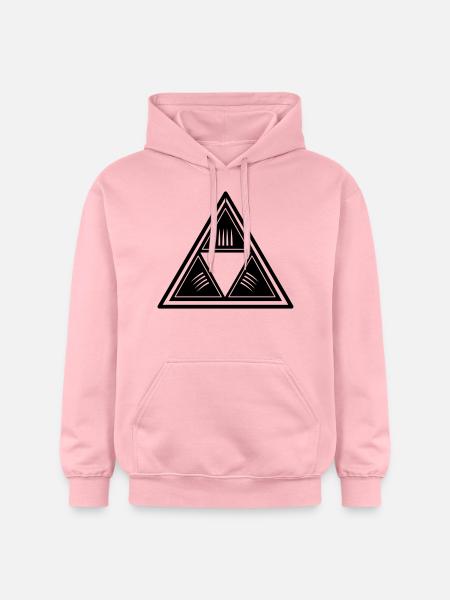 triforce - Gildan Unisex Softstyle® Midweight Hoodie - light pink