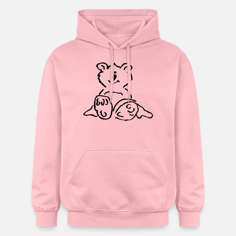 Teddy ... de wicki_de - Sweat à capuche Softstyle® Gildan Unisexe - rose clair
