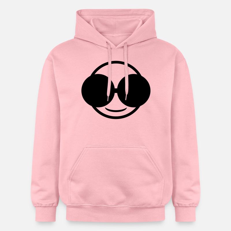 cachée - Sweat à capuche Softstyle® Gildan Unisexe - rose clair