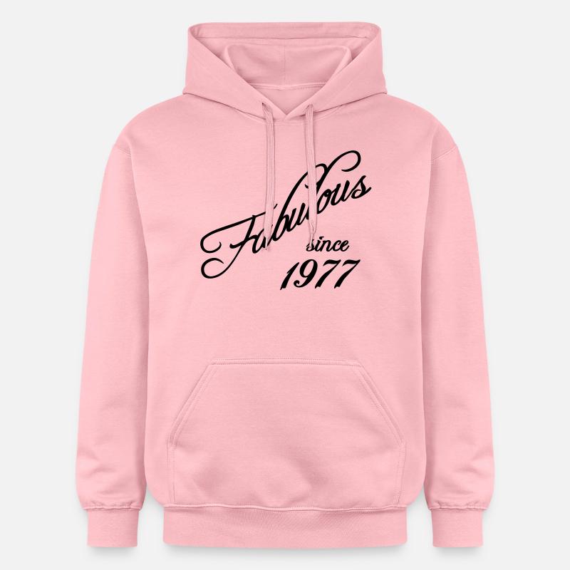 Fabulous since 1977 - Sweat à capuche Softstyle® Gildan Unisexe - rose clair