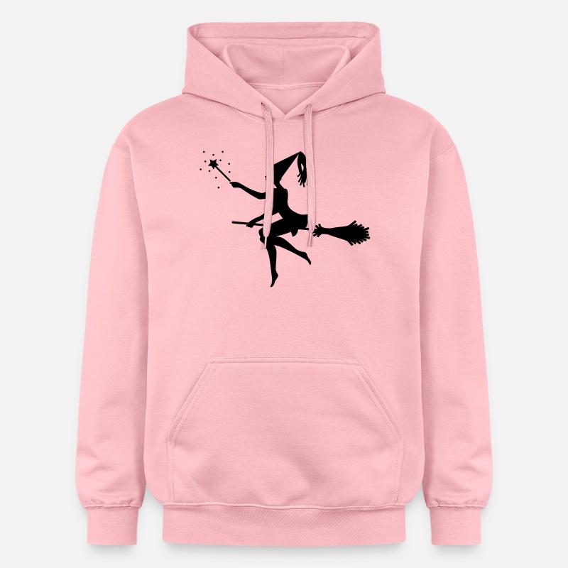 Sorcière - Sweat à capuche Softstyle® Gildan Unisexe - rose clair