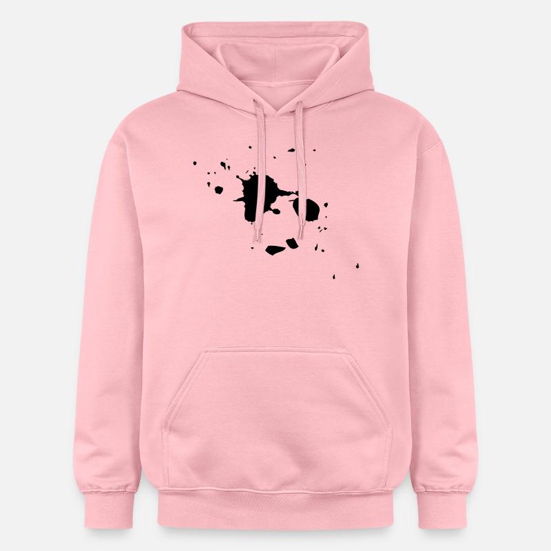 Klecks - Gildan Unisex Softstyle® Midweight Hoodie - Hellrosa