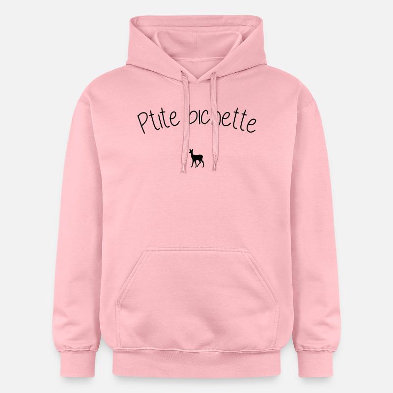 ptite bichette - Sweat à capuche Softstyle® Gildan Unisexe - rose clair
