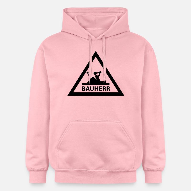 bauherr - Sweat à capuche Softstyle® Gildan Unisexe - rose clair