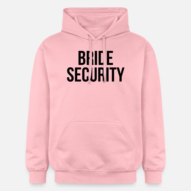Bride security - Sweat à capuche Softstyle® Gildan Unisexe - rose clair