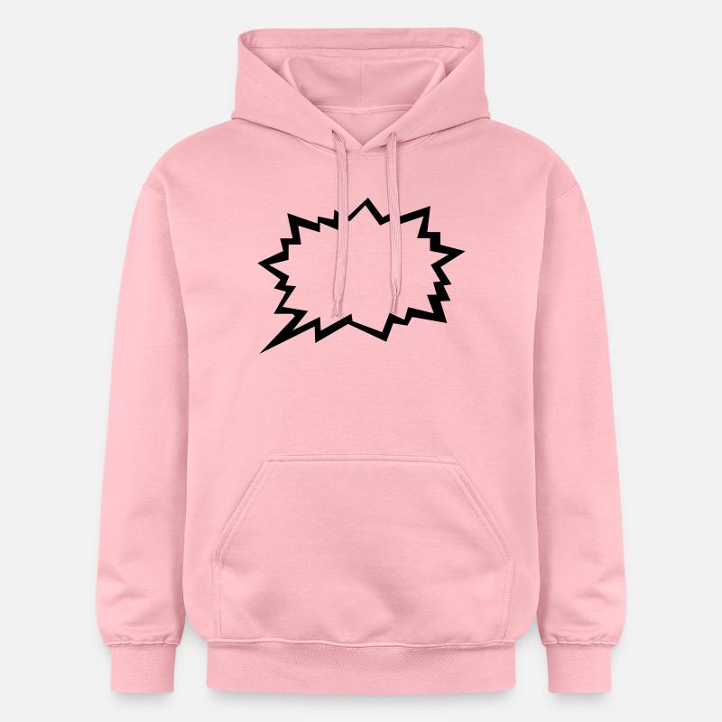 bulle, comic, comics, komik, cartoon - Gildan Unisex Softstyle® Midweight Hoodie - Hellrosa