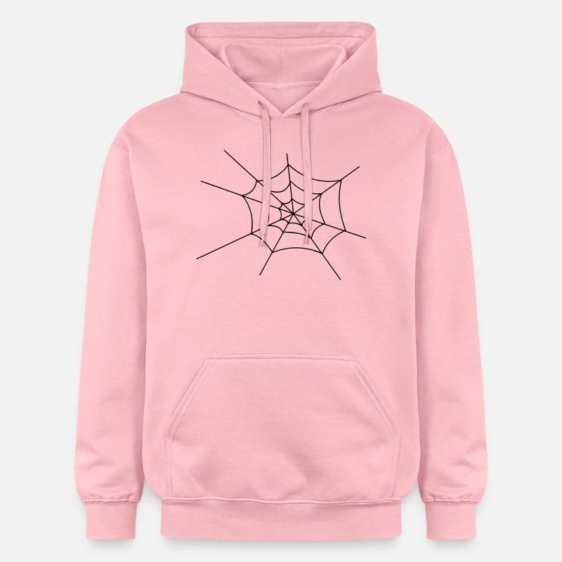 spider_web - Sweat à capuche Softstyle® Gildan Unisexe - rose clair
