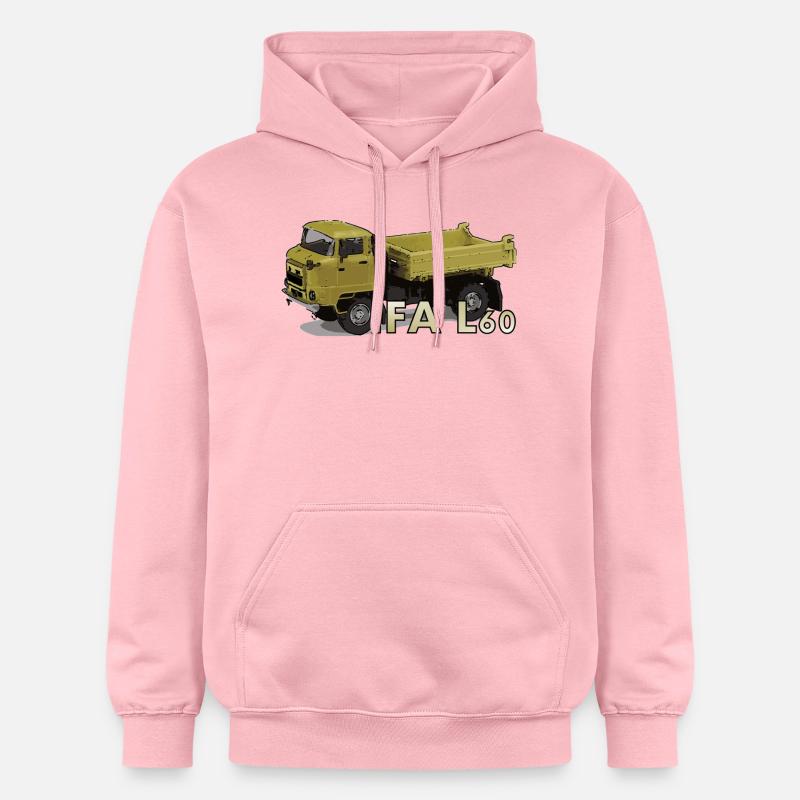 IFA L60 - Sweat à capuche Softstyle® Gildan Unisexe - rose clair