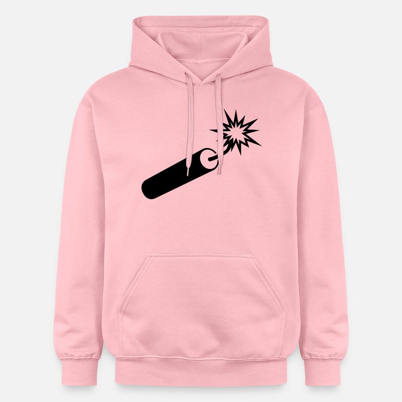 dynamit___f1 - Sweat à capuche Softstyle® Gildan Unisexe - rose clair