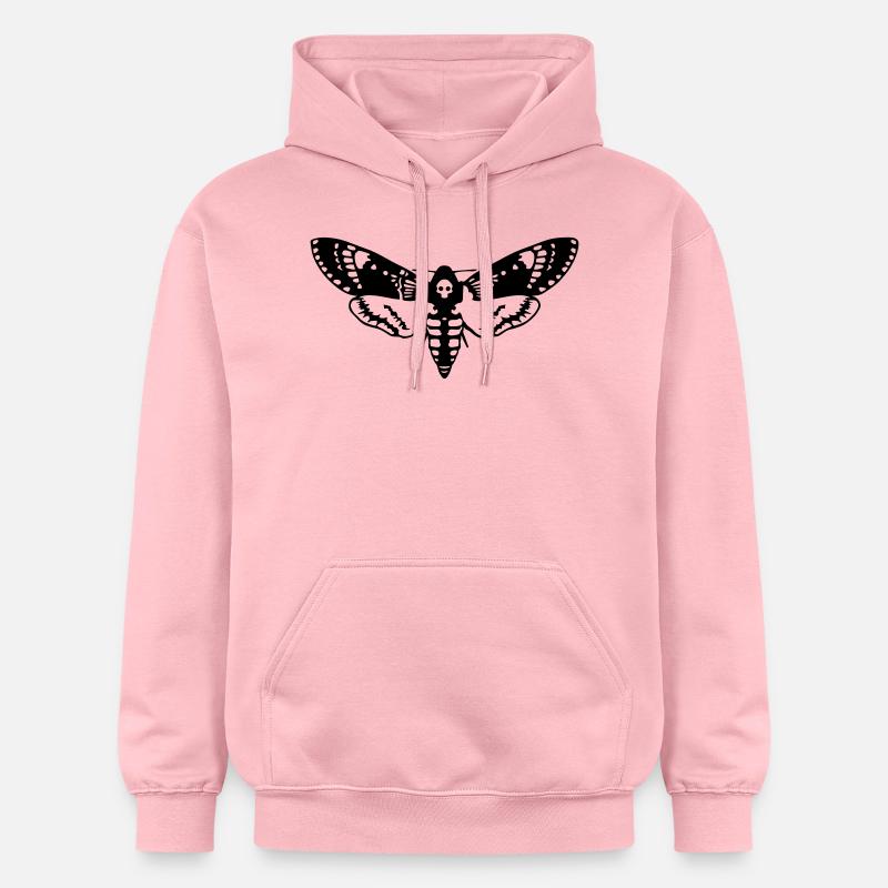 Sphinx tête de mort - Sweat à capuche Softstyle® Gildan Unisexe - rose clair